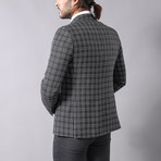 Tristan 3-Piece Slim-Fit Suit // Smoke (Euro: 50)