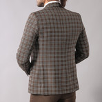 Tristan 3-Piece Slim Fit Suit // Brown (Euro: 46)
