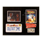Back To The Future License Tag