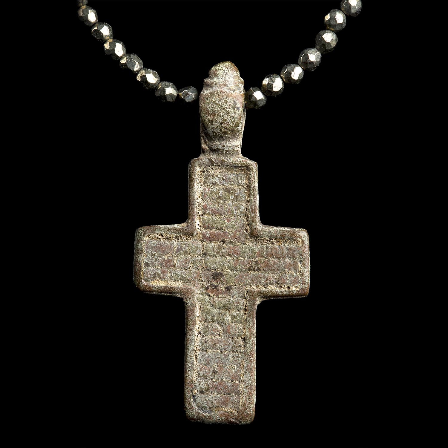 Bronze Cross Pendant // Late Medieval Epoch Ca. 1517th Century CE