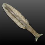 Ancient Luristan Bronze Dagger // EARLY IRON AGE WEAPON