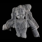Black Granite Maharaja Torso // India Ca. 18th Century CE