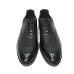 Leather Oxford Shoes // Black (US: 8.5)