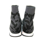 Camouflage Nylon Elastic Boots // Multicolor (US: 7)