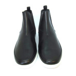Leather Elastic Boots // Black (US: 7)