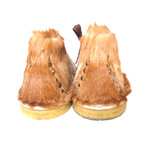 Calf Fur Chukka Shoes // Brown (US: 7)