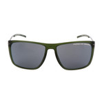 Men's P8636 C Sunglasses // Transparent Green 