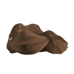 Neck Sofa® Pillow // Chocolate Brown