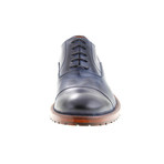 MT2226 // T. Oxford Shoe // Blue (Euro: 43)