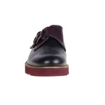 MT2269 // Buckle Shoe // Black + Bordeaux (Euro: 42)