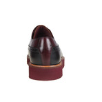 MT2271 // Brogue Shoe // Black + Tan + Bordeaux (Euro: 44)