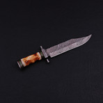 Damascus Bowie Knife // BK0198