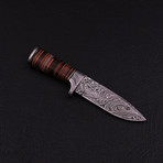 Damascus Hunting Knife // HK0312