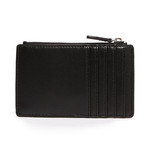 Quilted Leather Wallet V2 // Black