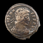 Authentic Roman Coin // Constans Ca. 337 - 350 CE // 1