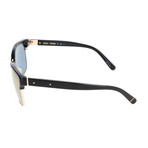 The Malcom // 9W4 Sunglasses // Black + Light Gold