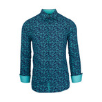 Scottie Casual Long-Sleeve Button-Down Shirt // Mint (M)