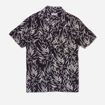 Jungle Camp Collar Shirt // Black (S)