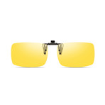 Clip on Sunglasses // HUANGSEJ3039 // Yellow