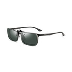 Clip on Sunglasses // MOLVSEJ3039 // Green