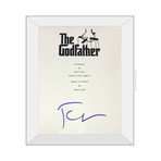 Framed Autographed Script // The Godfather // Francis Ford Coppola