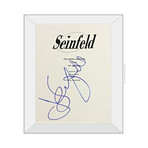Framed Autographed Script // Seinfeld