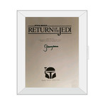 Framed Autographed Script // Star Wars Episodes VI: The Return of The Jedi