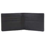 Bryant Park // Genuine Alligator Bi-Fold Wallet (Black)