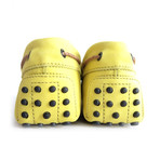 Suede Gommini Loafers // Yellow (UK: 7)