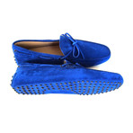 Suede Loafers // Royal Blue (UK: 8)