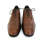 Francesina Wingtip Lace Up Shoes // Brown (UK: 10.5)