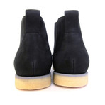 Tronchetto Suede Ankle Boots // Black (UK: 7)