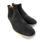 Tronchetto Suede Ankle Boots // Black (UK: 10.5)