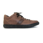 Polacco Sport Leather Sneakers // Brown (UK: 10.5)