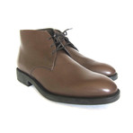Polacco Leather Ankle Boots // Dark Brown (UK: 10.5)