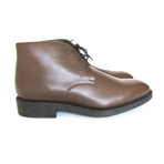 Polacco Leather Ankle Boots // Dark Brown (UK: 7)