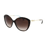 Tiffany & Co. // Women's TF4144B Sunglasses // Havana Blue