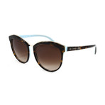 Tiffany & Co. // Women's TF4146 Sunglasses // Havana Blue