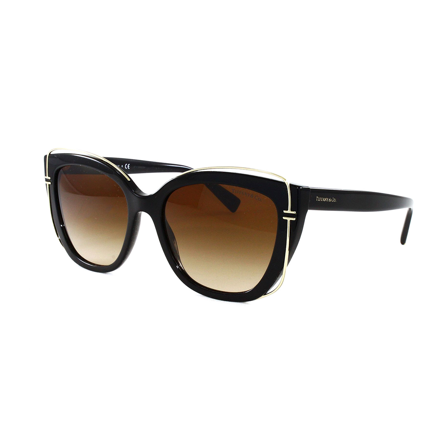 Tiffany & Co. // Women's TF4148 Sunglasses // Black - Bvlgari + Tiffany & Co - Touch of Modern