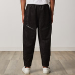 Flynn Tapered Sweatpants // Black (XL)