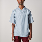 Grayson Wrap Shirt // Light Blue (XL)