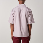 Grayson Wrap Shirt // Lilac (XS)