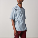 Grayson Wrap Shirt // Light Blue (XL)