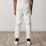 Gamin Slouch Trouser // White (XS)