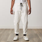 Gamin Slouch Trouser // White (S)