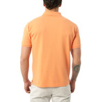 Solid Short Sleeve Polo // Orange (3XL)