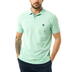 Solid Short Sleeve Polo // Mint (3XL)