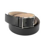 Valentino // Smooth Leather Belt // Black (85)