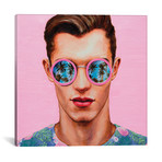 Pink Sunglasses // Oleksandr Balbyshev (18"W x 18"H x 0.75"D)