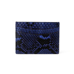 The Serpent Slim Card Wallet (Serpent Blue)